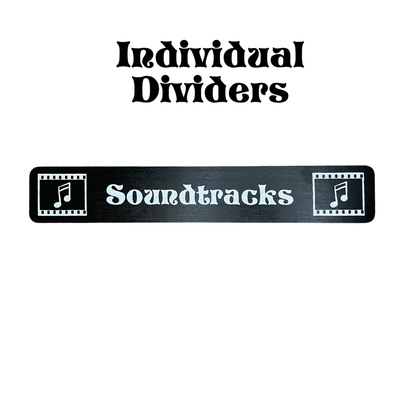 NEW!! Soundtracks Record Divider - (single divider)