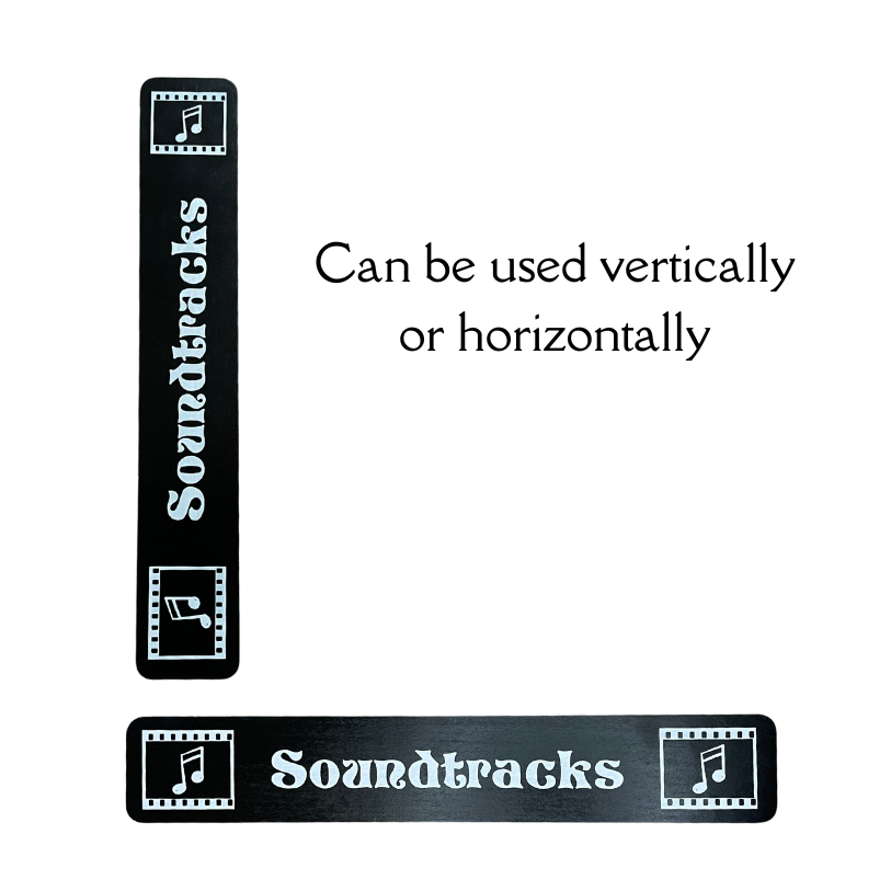 NEW!! Soundtracks Record Divider - (single divider)