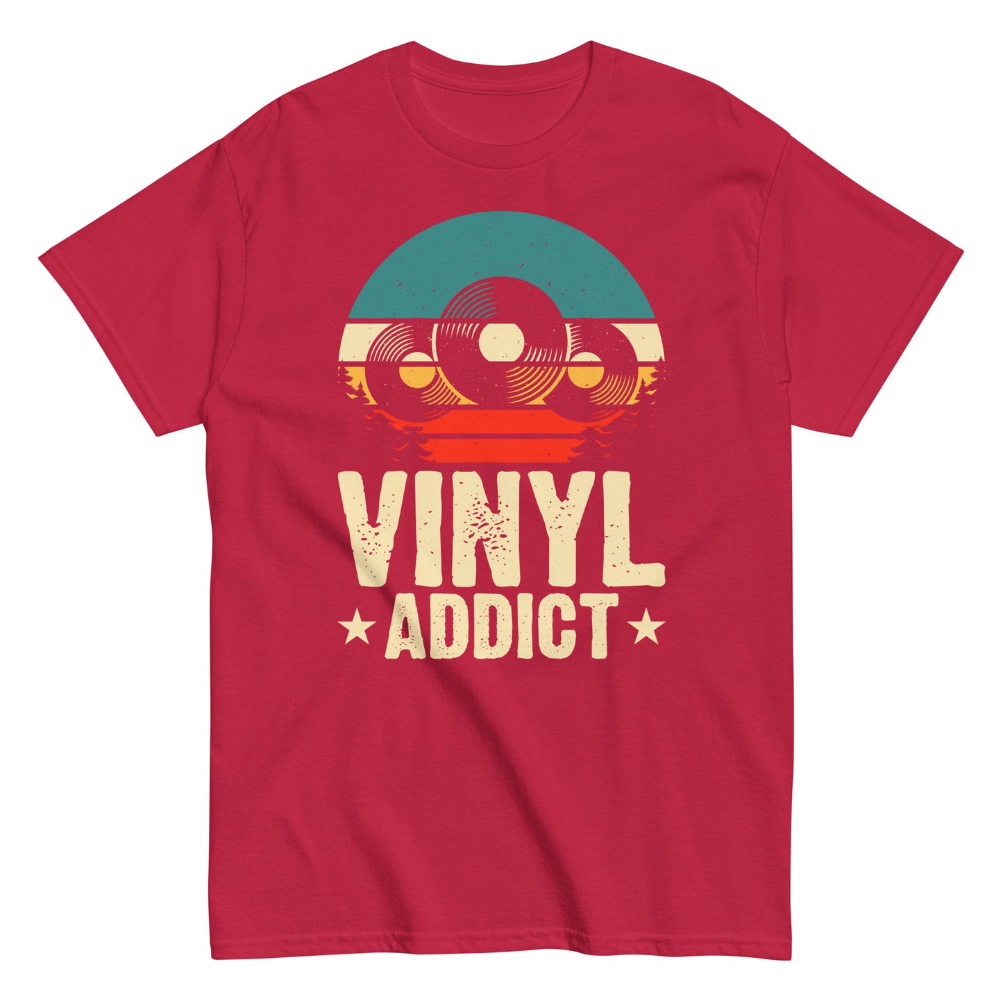 Vinyl Addict Men's classic tee - SkyLia Vinyl Designs, vinyl records tshirt, love this t-shirt, short sleeve t-shirt, 100% cotton t-shirt, Vintage Vinyl Record, graphic music tees for men, vinyl record t shirts for men, Vinyl t-shirts, Vinyl printed t-shirts, Personalized vinyl t-shirts, Vinyl graphic t-shirts, Vinyl design t-shirts, Vinyl print tees, Vinyl lettering t-shirts, Vinyl transfer t-shirts, Vinyl heat press t-shirts, Vinyl decal t-shirts, Vinyl cutter t-shirts