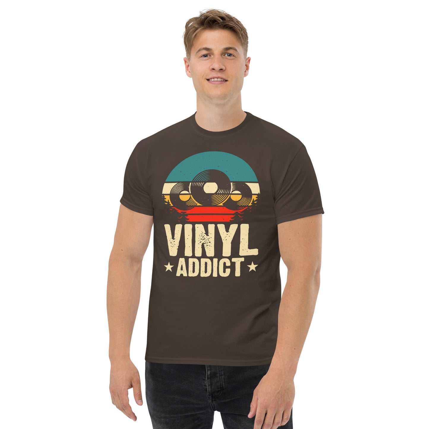 Vinyl Addict Men's classic tee - SkyLia Vinyl Designs