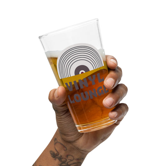 Vinyl Lounge Shaker pint glass