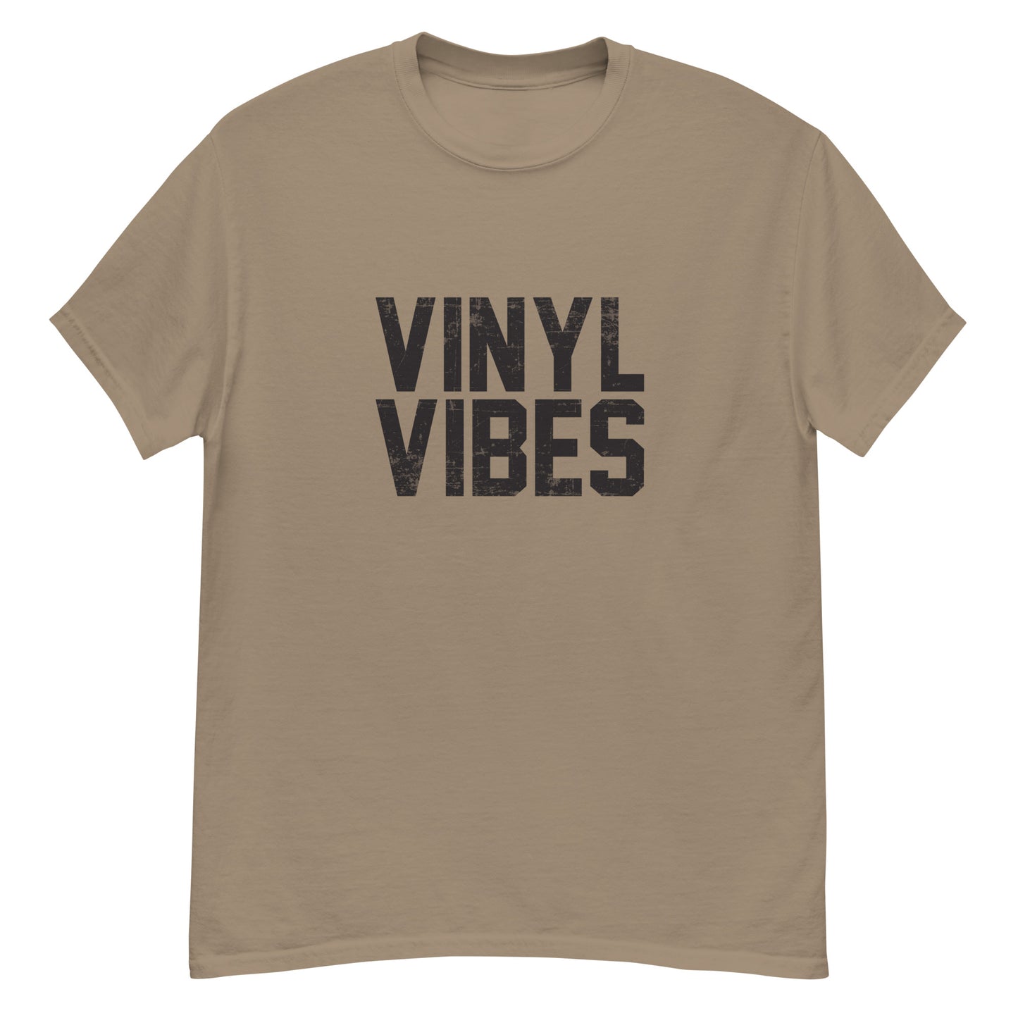 Vinyl Vibes: Unisex Classic Tee Short Sleeve