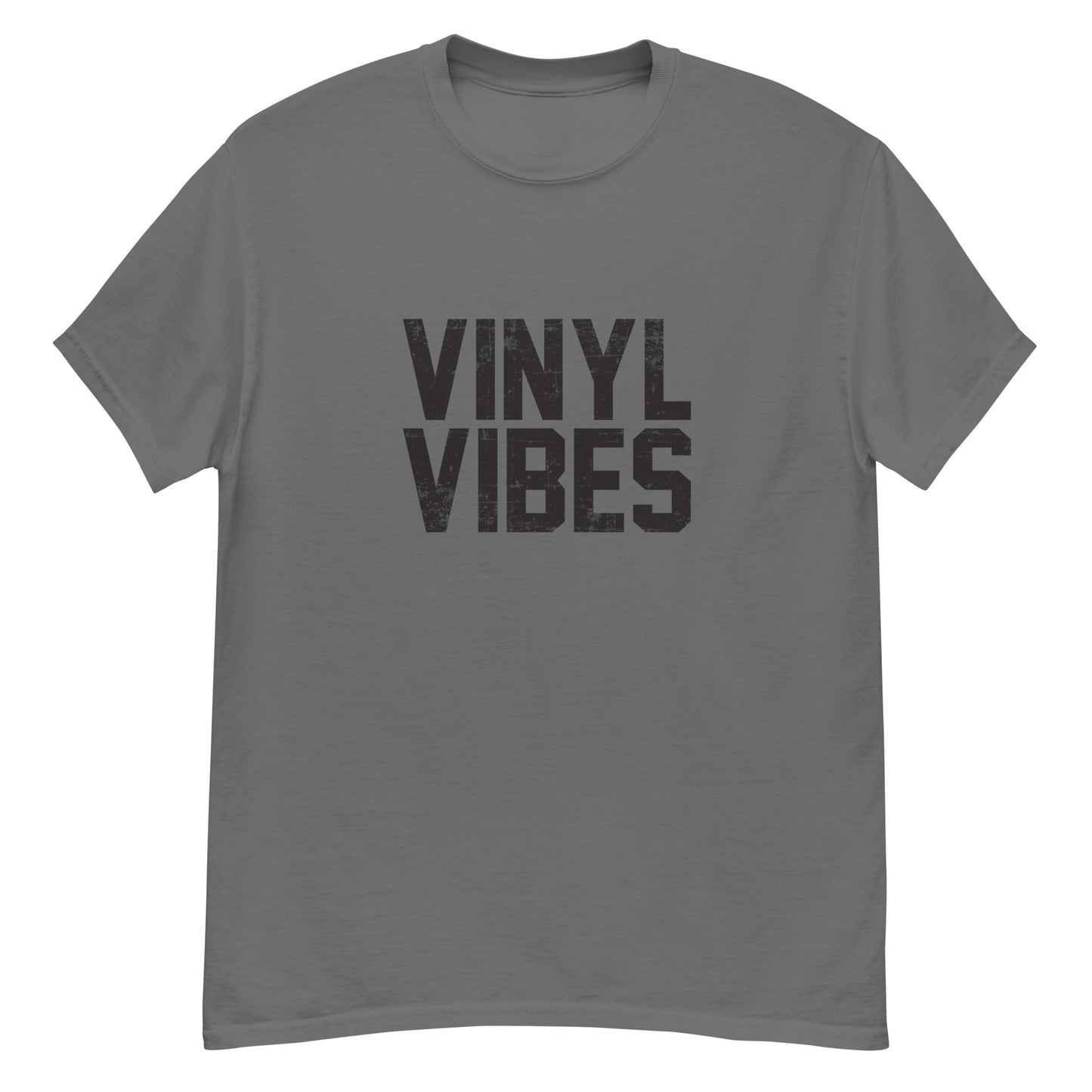 Vinyl Vibes: Unisex Classic Tee Short Sleeve