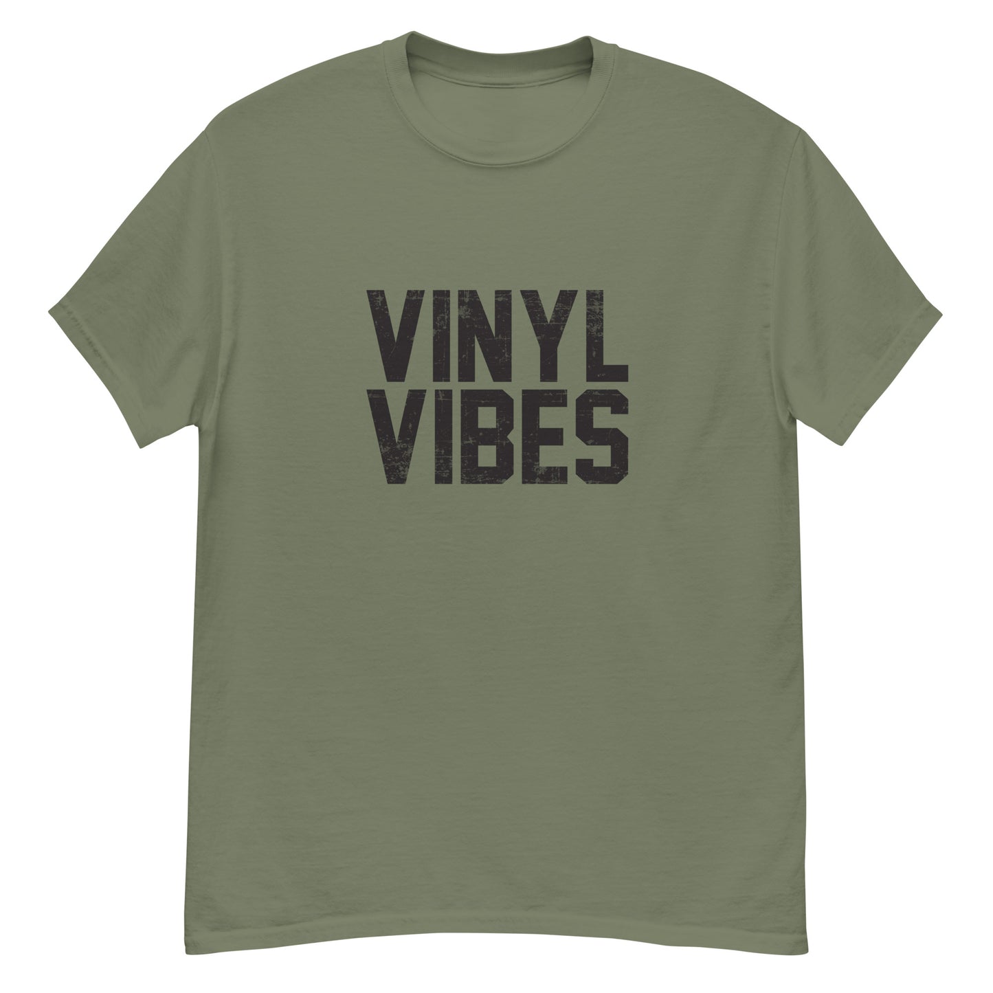 Vinyl Vibes: Unisex Classic Tee Short Sleeve