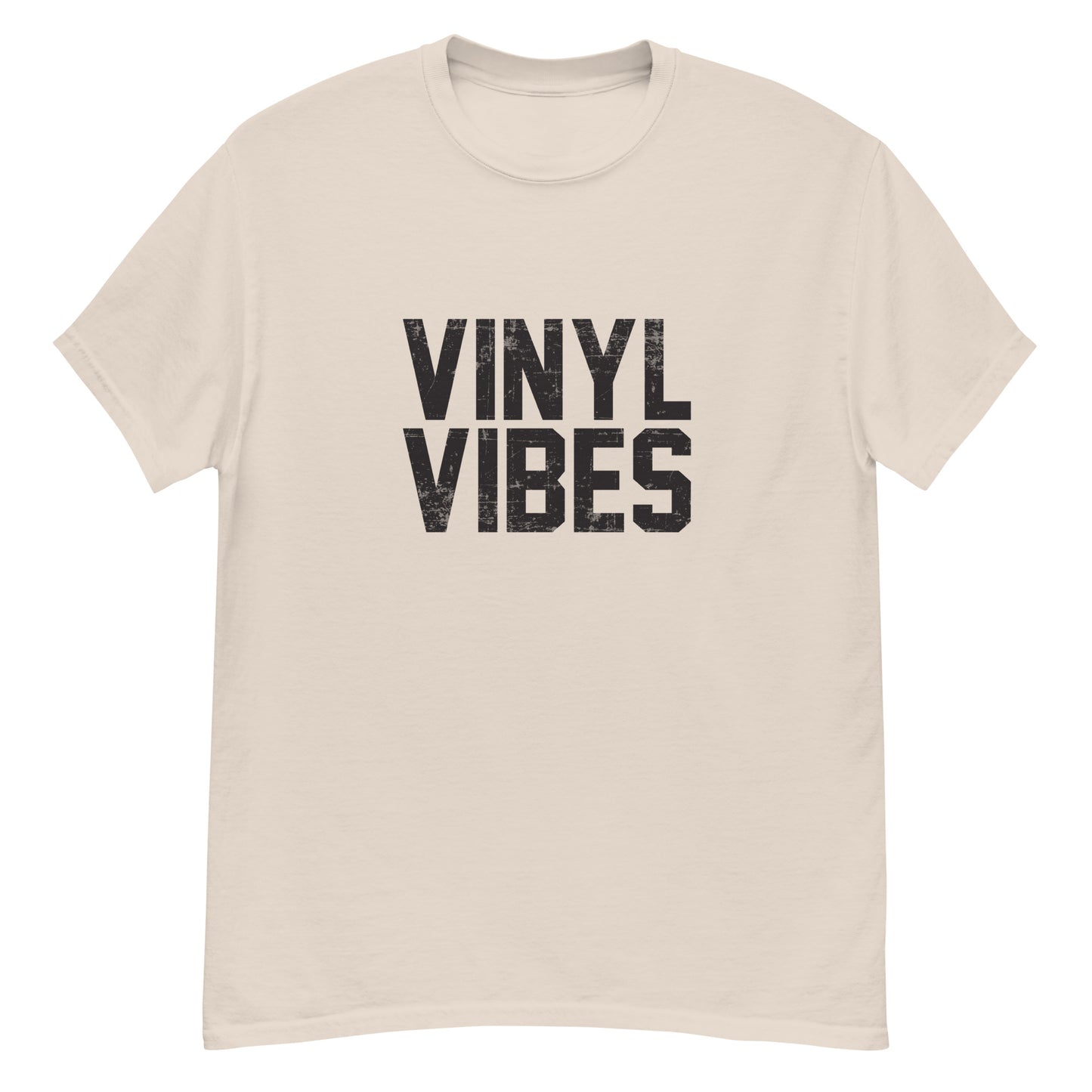 Vinyl Vibes: Unisex Classic Tee Short Sleeve