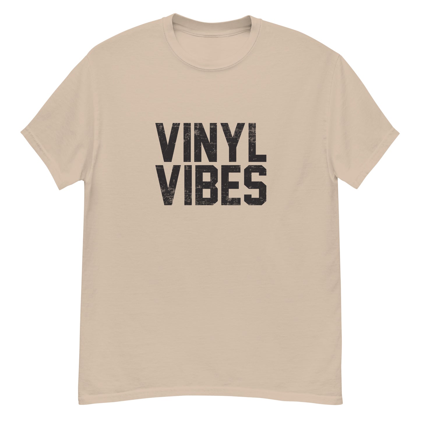 Vinyl Vibes: Unisex Classic Tee Short Sleeve