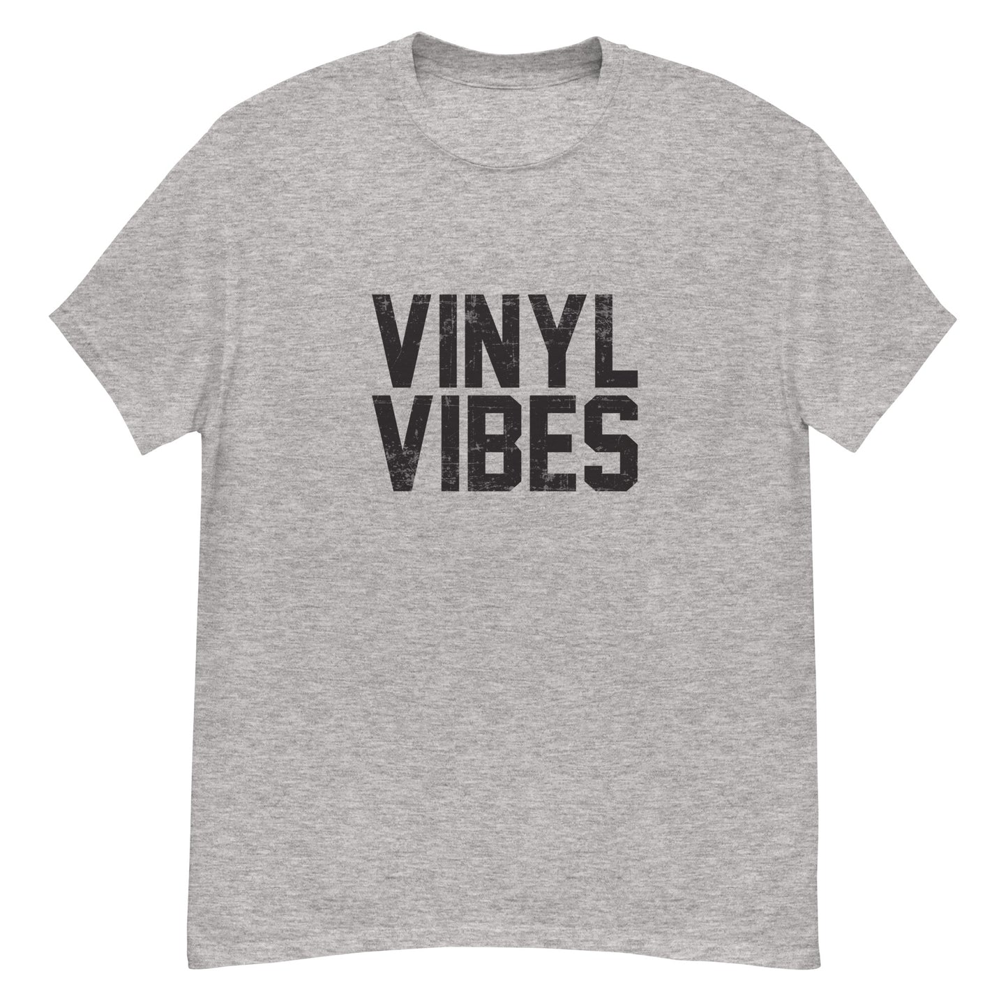 Vinyl Vibes: Unisex Classic Tee Short Sleeve