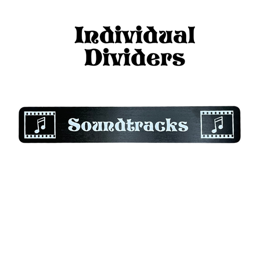 NEW!!  Soundtracks Record Divider - (single divider)