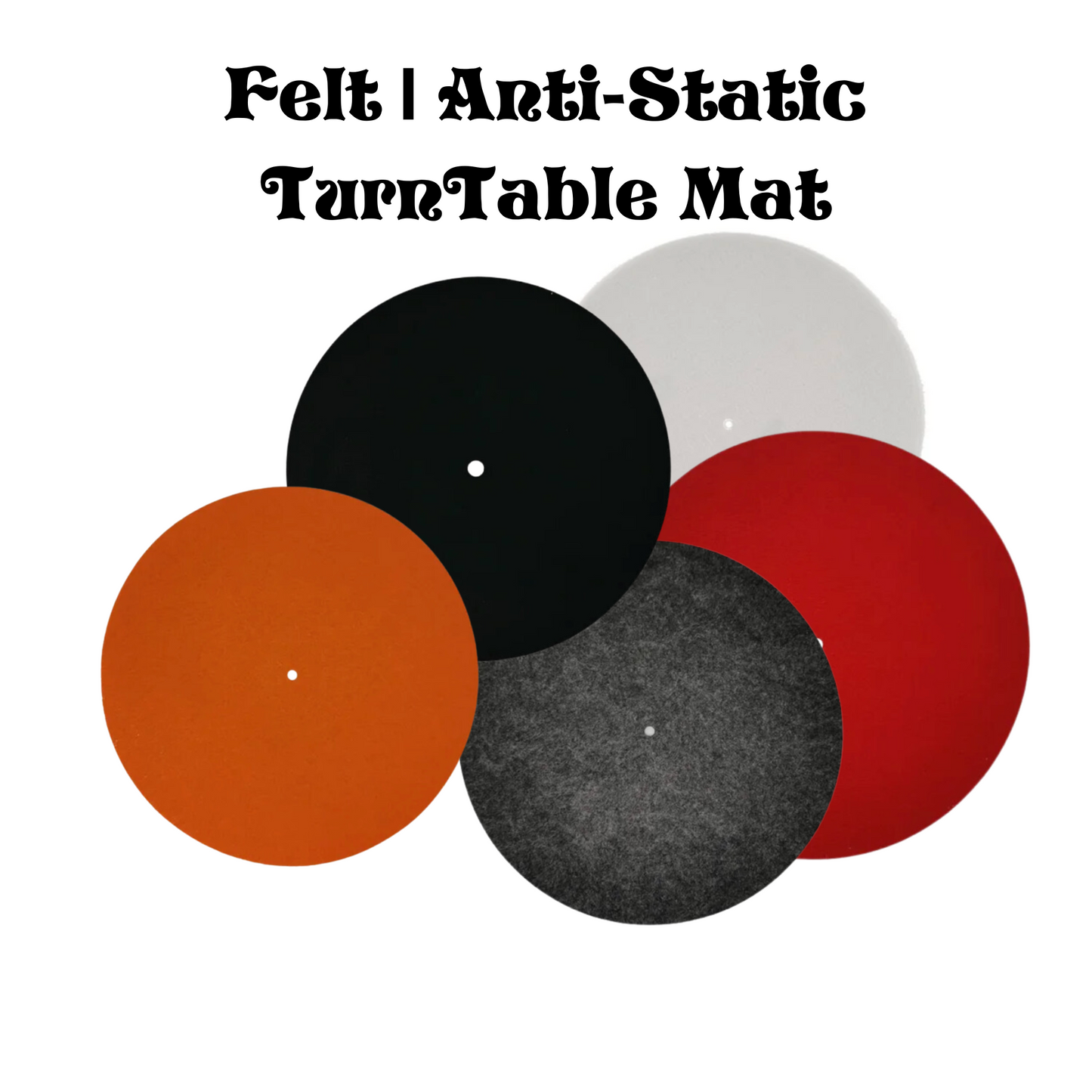 Anti-Static Felt Turntable Mat