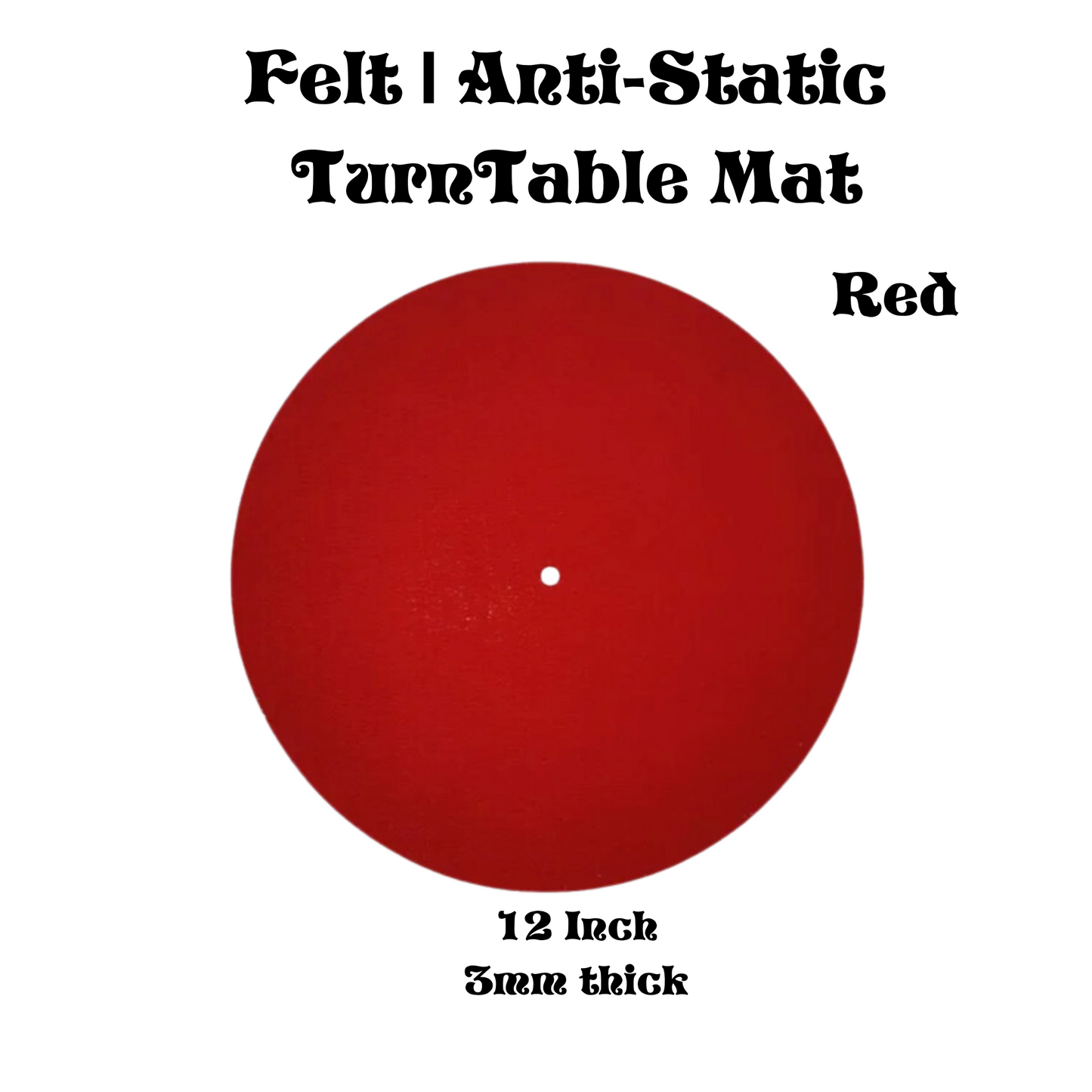 Anti-Static Felt Turntable Mat