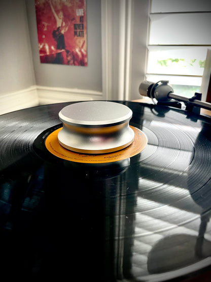 Record Weight Stabilizer for LP Vinyl Turntables