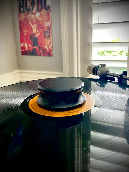 Record Weight Stabilizer for LP Vinyl Turntables