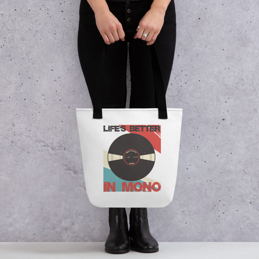 Vinyl Lounge Tote bag