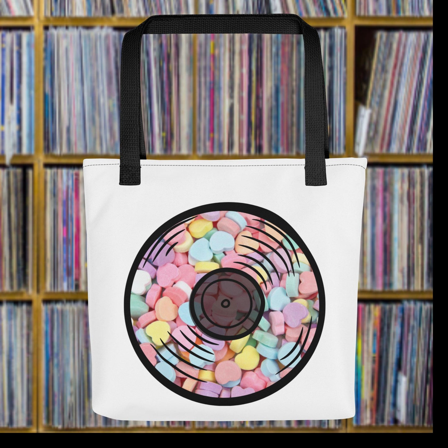 SweetHeat Vinyl Record Tote bag