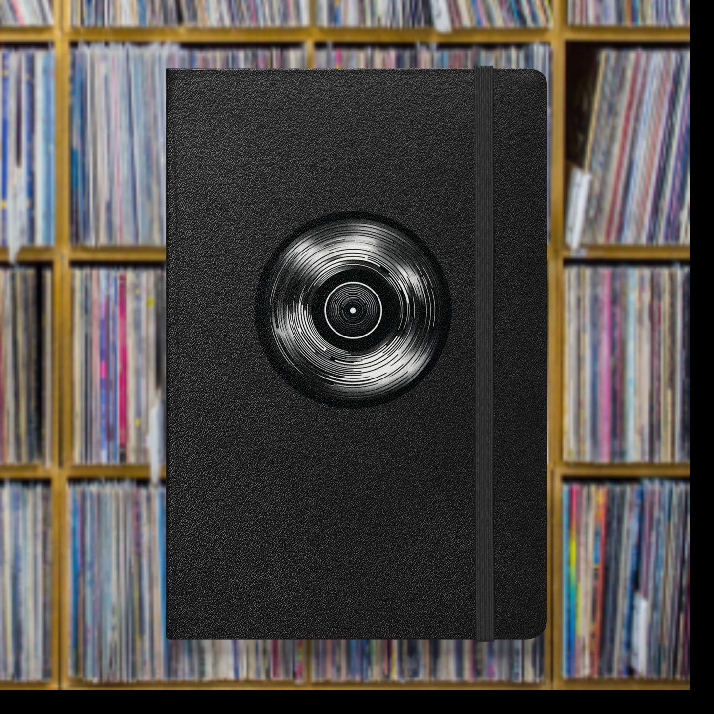 Vinyl Addict. Hardcover bound notebook journal