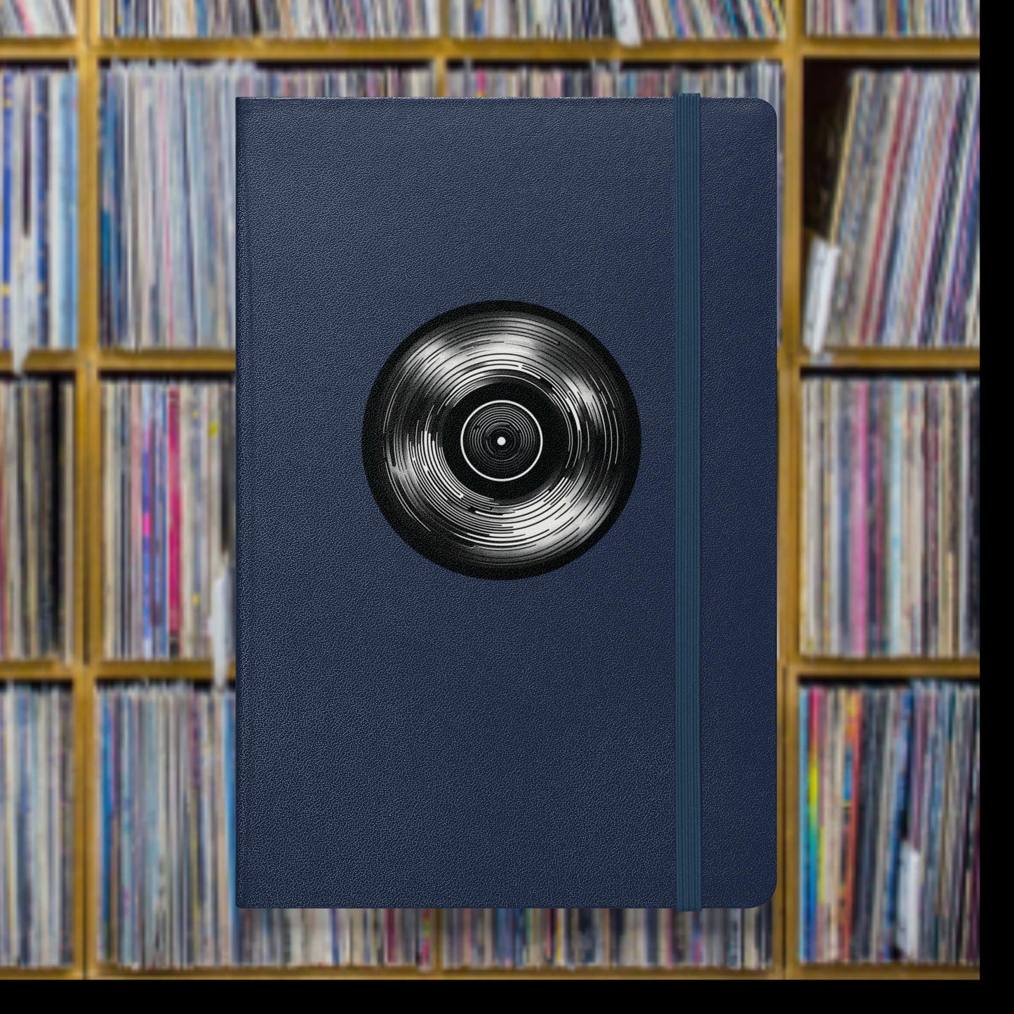 Vinyl Addict. Hardcover bound notebook journal