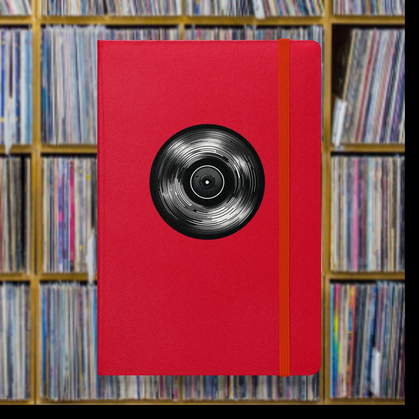 Vinyl Addict. Hardcover bound notebook journal