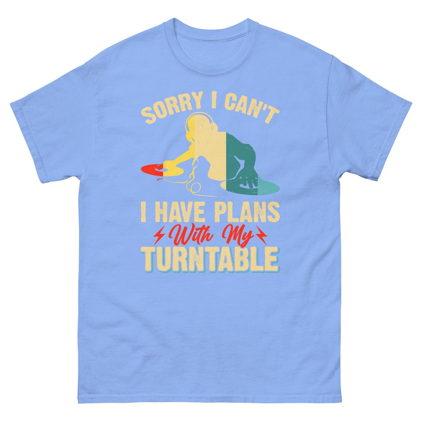 I Have Plans With My TurnTable Men's classic tee - SkyLia Vinyl Designs