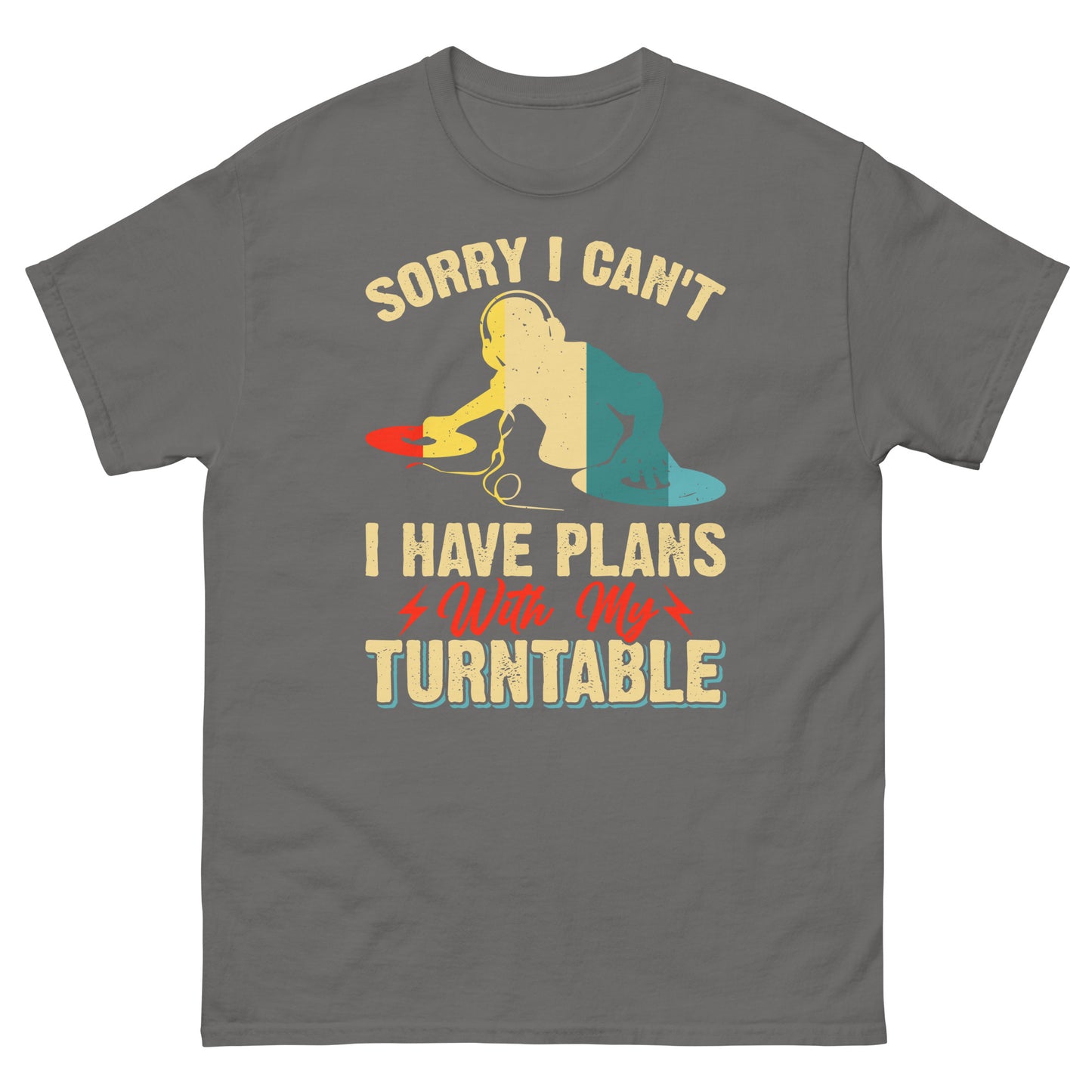 I Have Plans With My TurnTable Men's classic tee - SkyLia Vinyl Designs