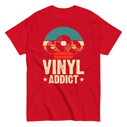 Vinyl Addict Men's classic tee - SkyLia Vinyl DesignsVinyl decal t-shirts, Vinyl cutter t-shirts, Vinyl printing t-shirts, Vinyl craft t-shirts, Vinyl shirt designs, Summer t-shirts, T-shirts, Graphic T-shirts, Custom T-shirts, Retro T-shirts, Pop Culture T-shirts, Funny T-shirts, Novelty T-shirts, Artistic T-shirts, Urban T-shirts, Hipster T-shirts, Vintage-inspired T-shirts, Boho T-shirts