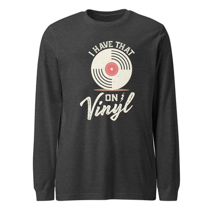 vinyl record, vinyl t-shirt 