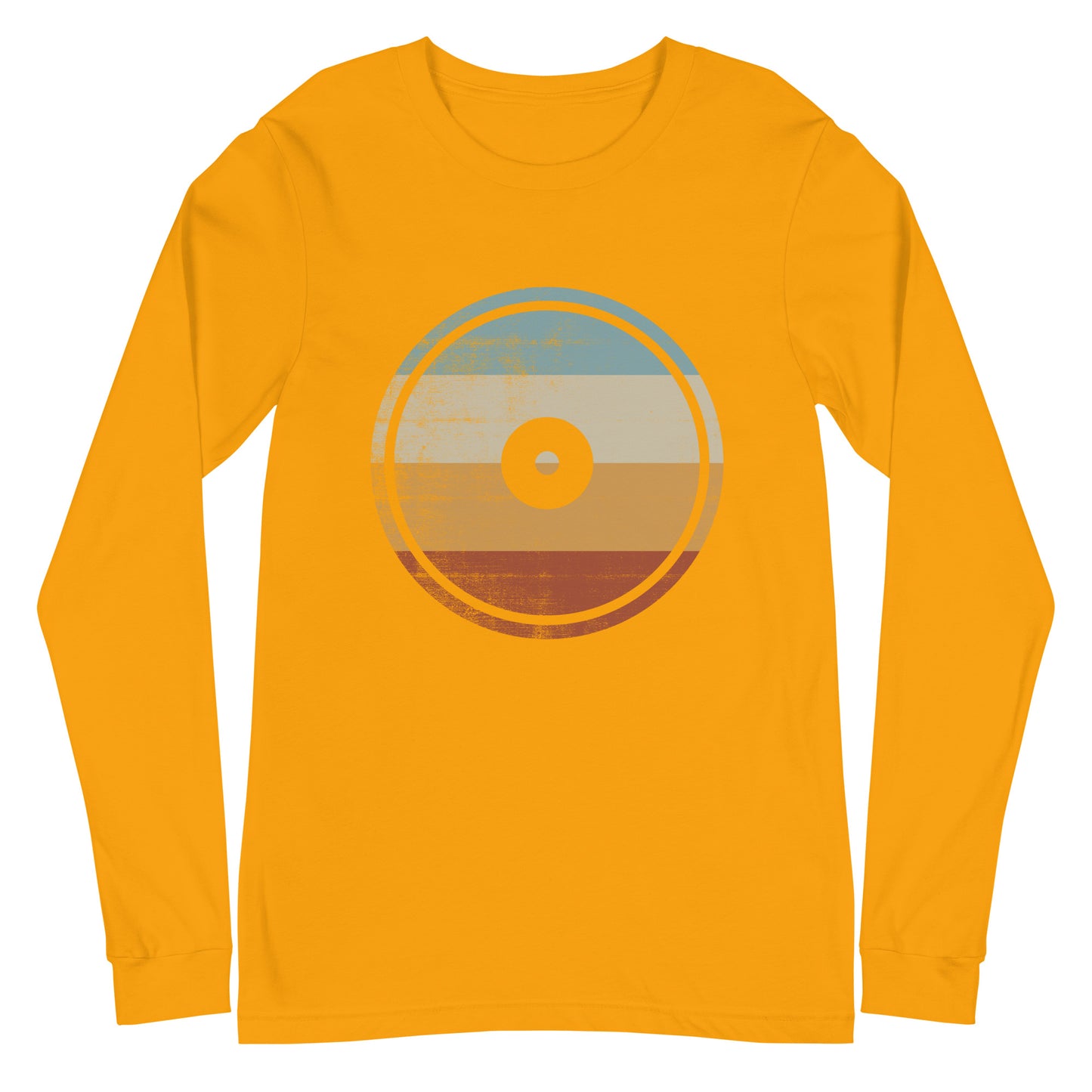 Retro Groove: Vintage Record Long Sleeve Tee