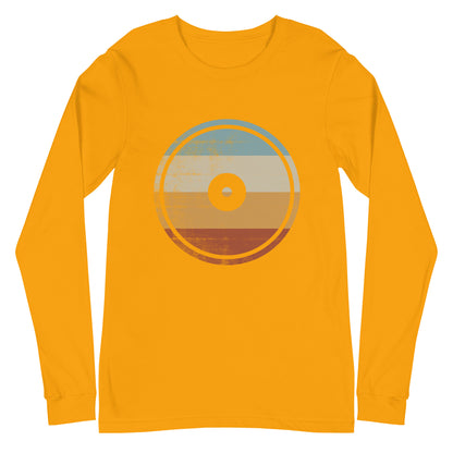 Retro Groove: Vintage Record Long Sleeve Tee