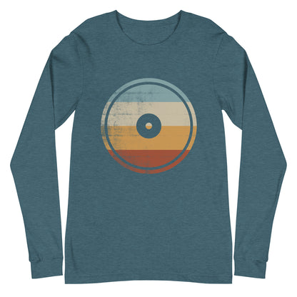 Retro Groove: Vintage Record Long Sleeve Tee