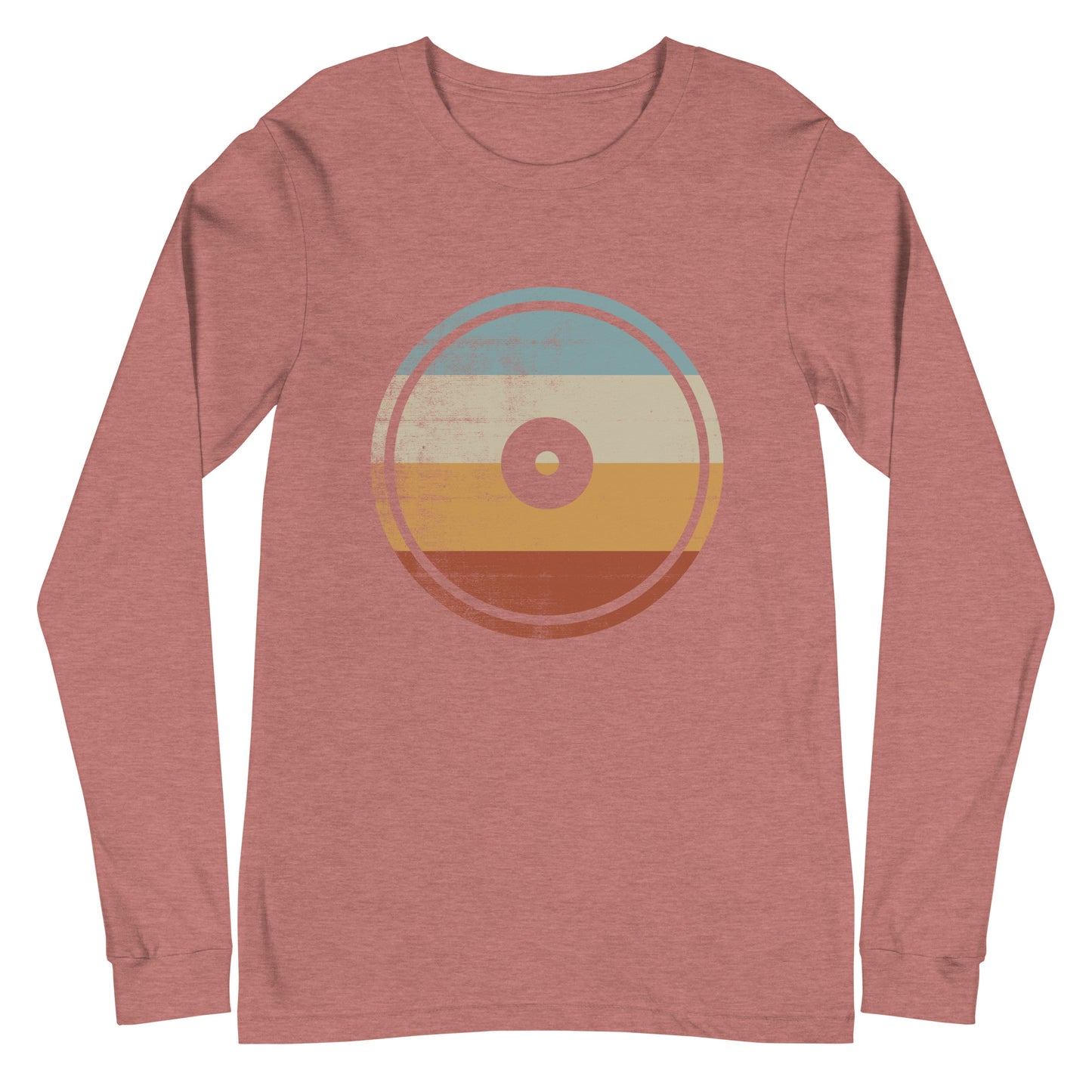 Retro Groove: Vintage Record Long Sleeve Tee