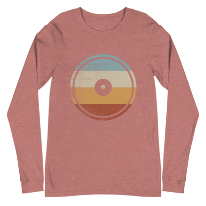 Retro Groove: Vintage Record Long Sleeve Tee