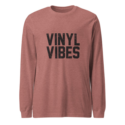 Vinyl Vibes Unisex Long Sleeve Tee