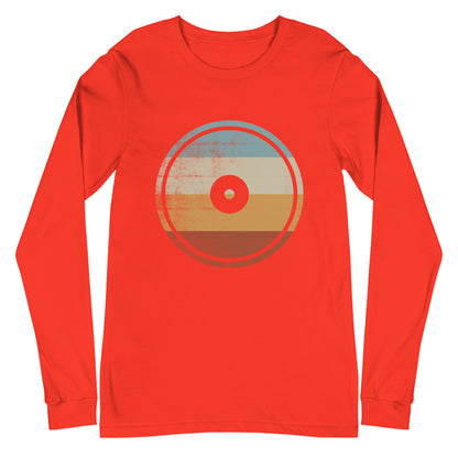 Retro Groove: Vintage Record Long Sleeve Tee