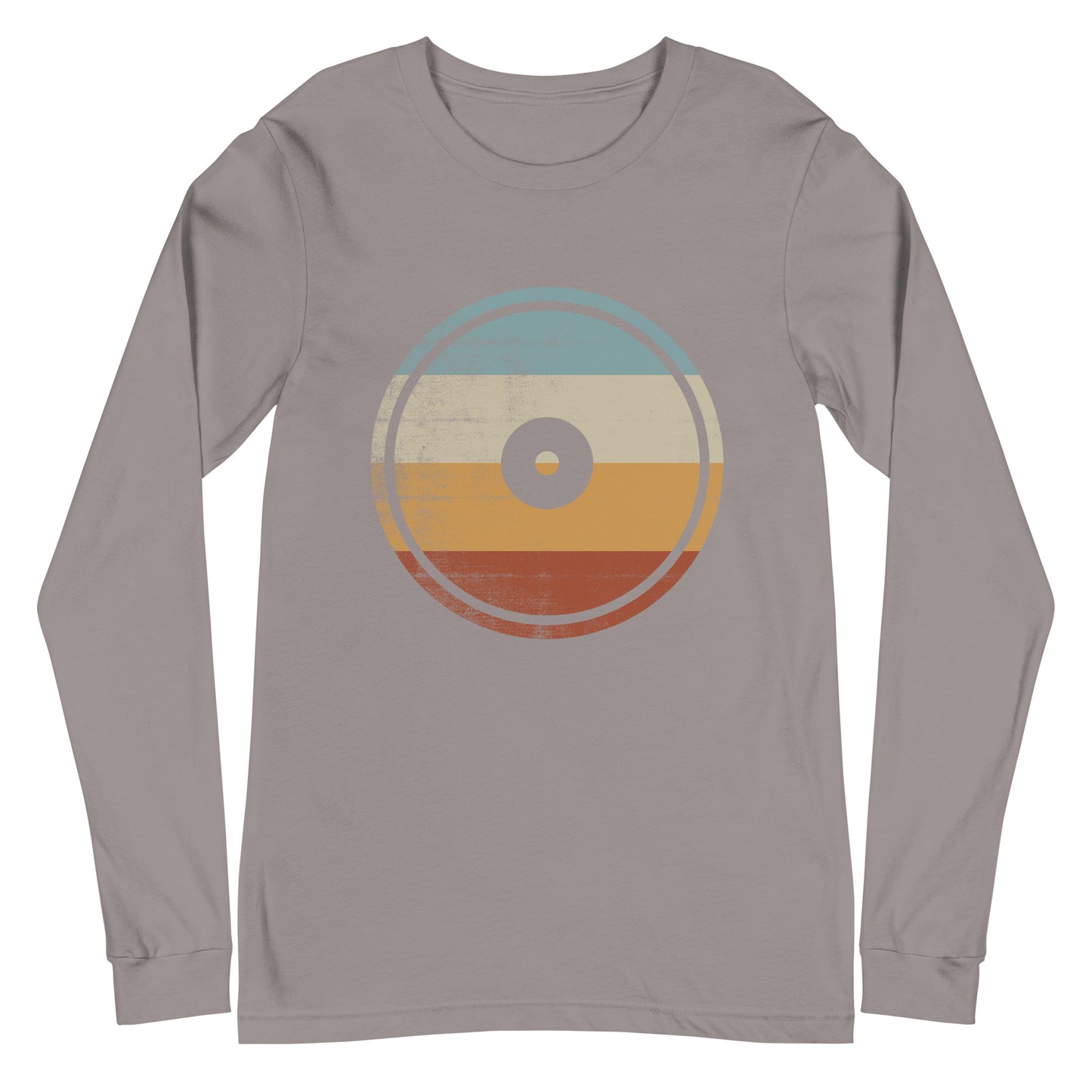 Retro Groove: Vintage Record Long Sleeve Tee