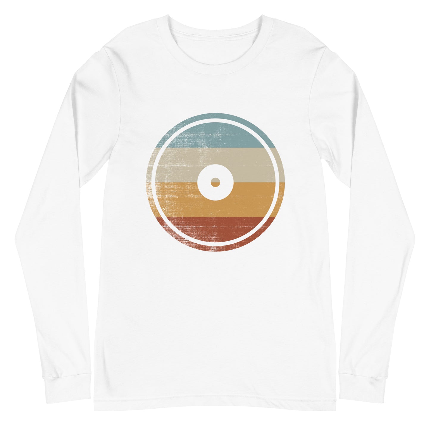 Retro Groove: Vintage Record Long Sleeve Tee