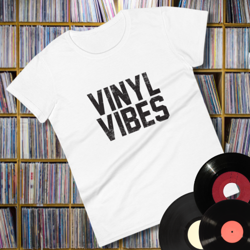 Vinyl Vibes Women's short sleeve t-shirt